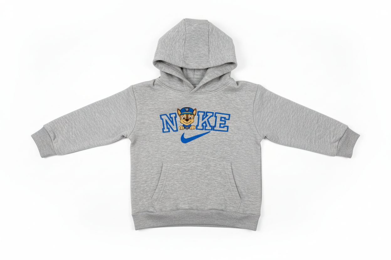 Детски суичър с бродерия – PAW Patrol x Nike (Chase)